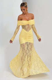 Maxi Vestido Sauline - Limón