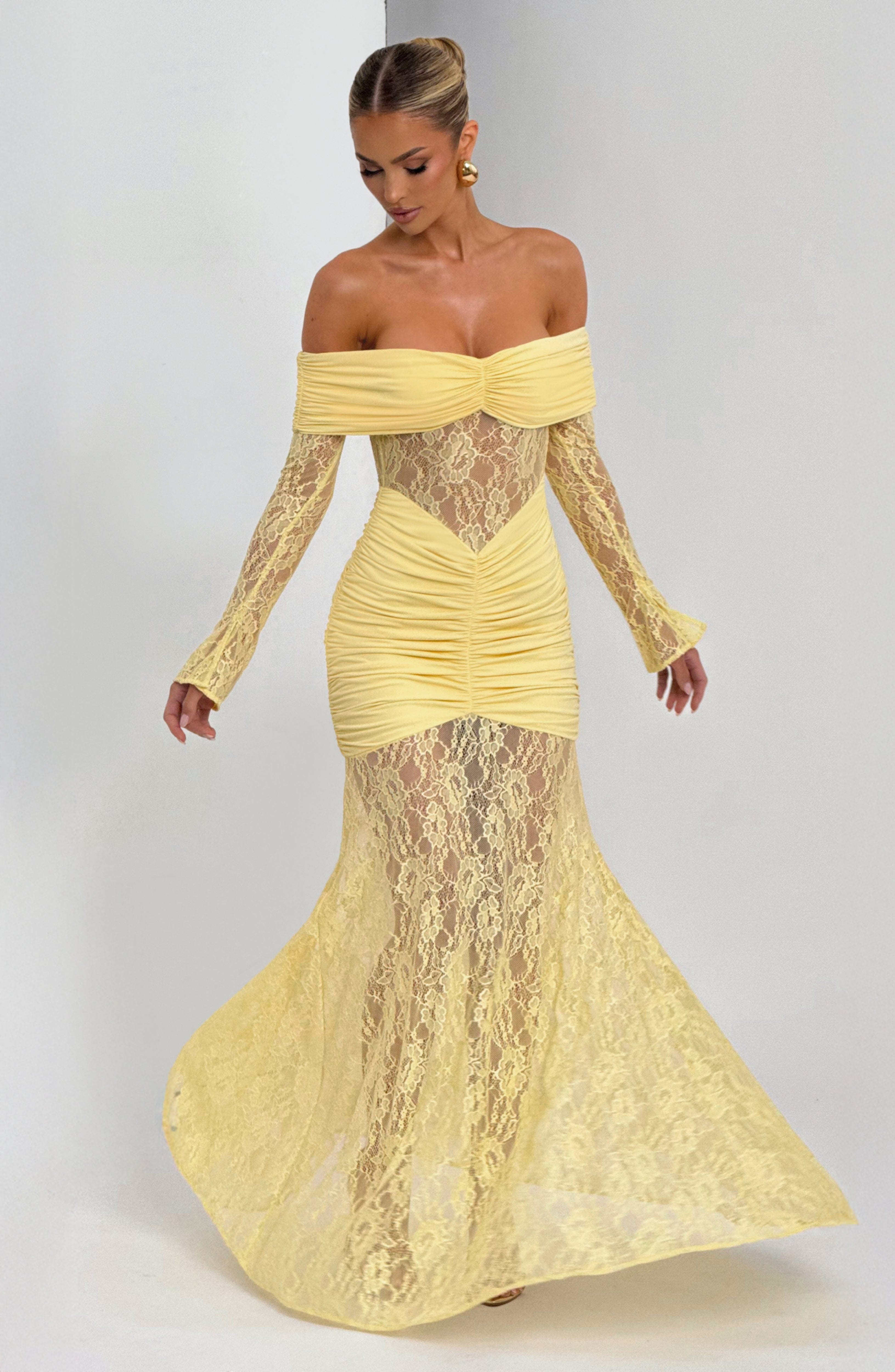 Maxi Vestido Sauline - Limón