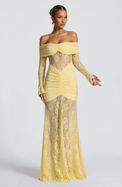Maxi Vestido Sauline - Limón