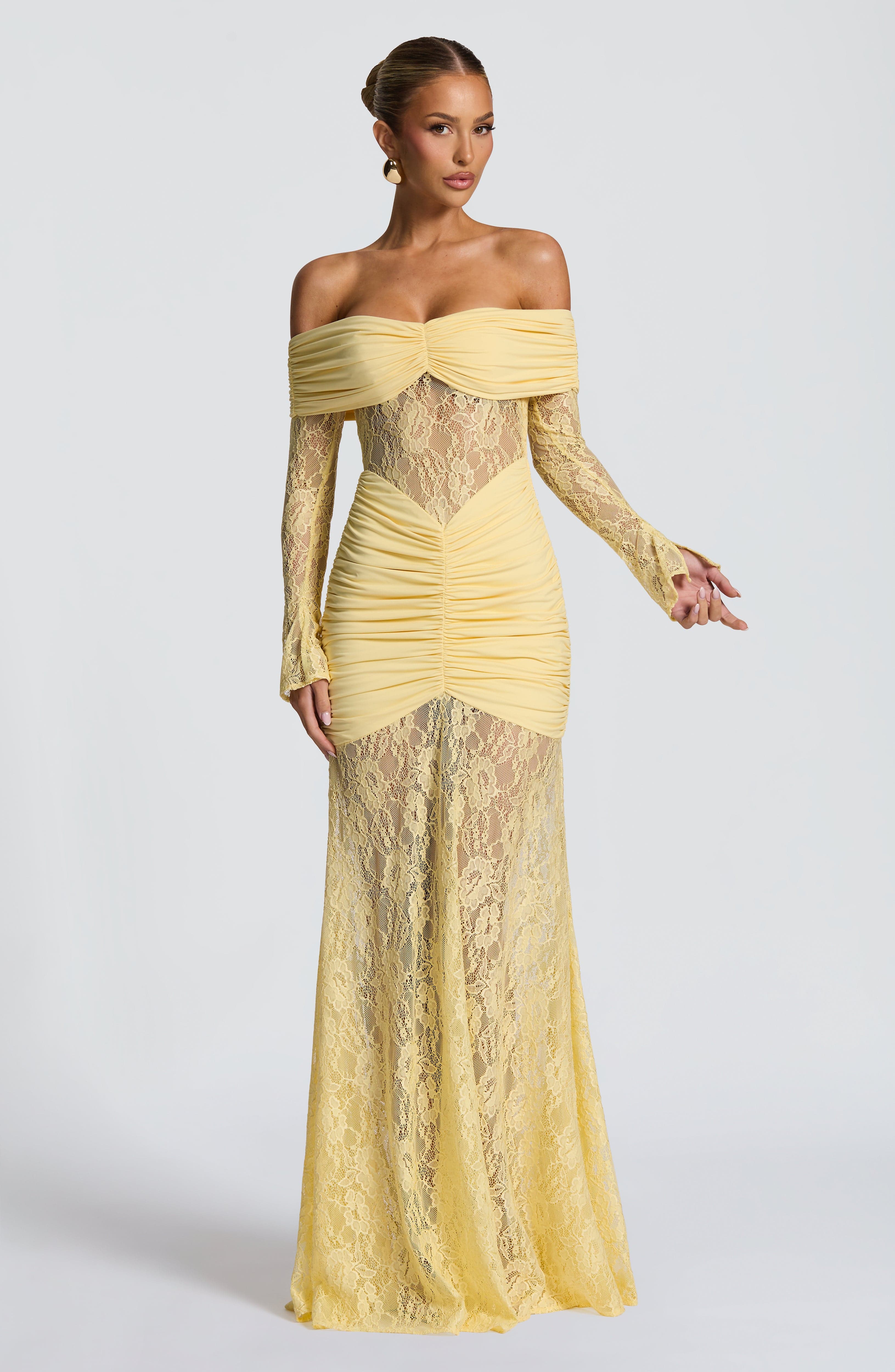 Maxi Vestido Sauline - Limón