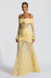 Maxi Vestido Sauline - Limón