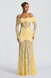 Maxi Vestido Sauline - Limón