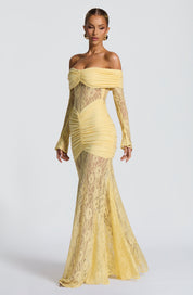Maxi Vestido Sauline - Limón