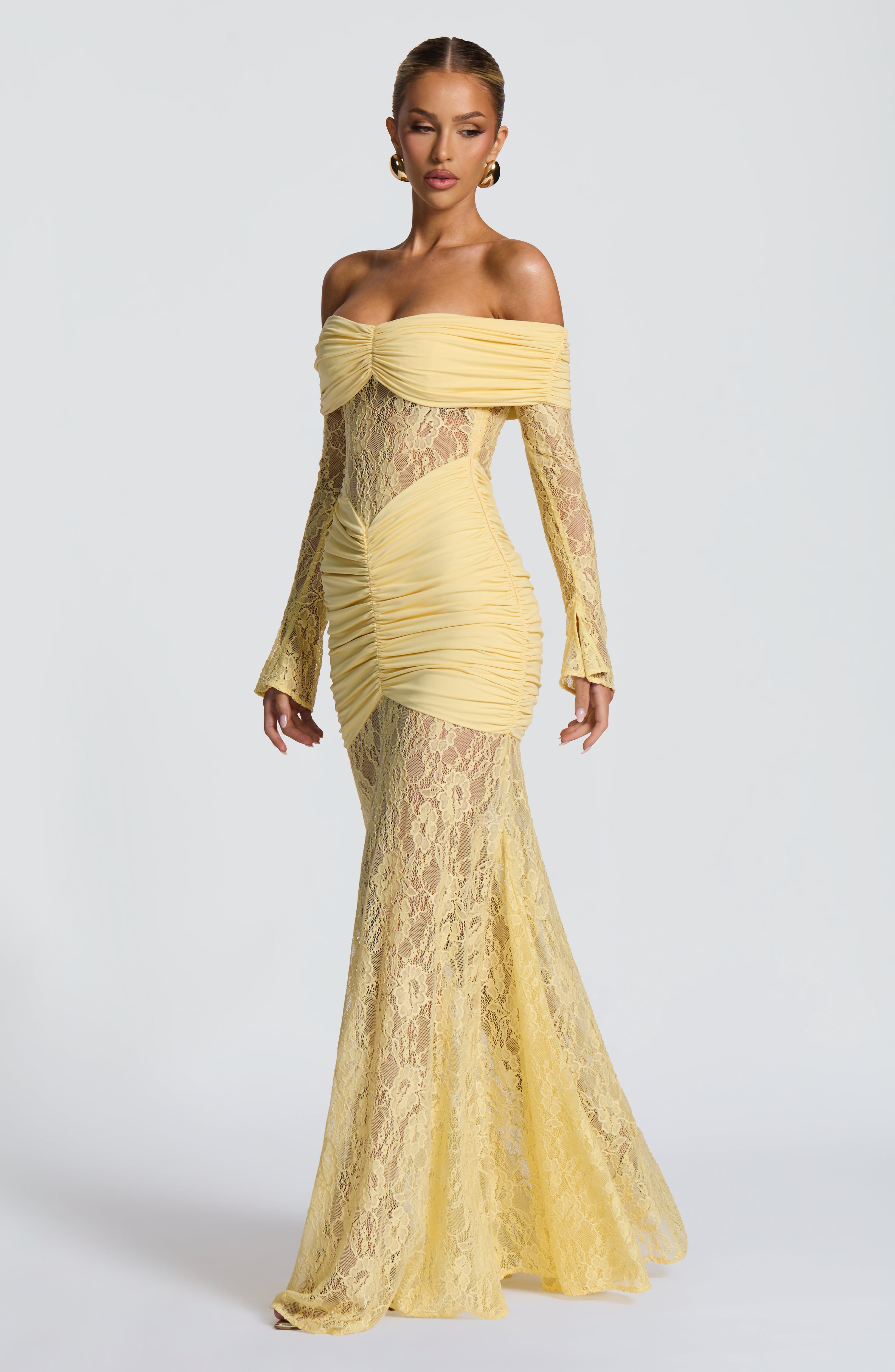 Maxi Vestido Sauline - Limón