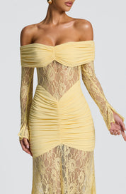 Maxi Vestido Sauline - Limón
