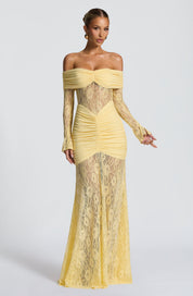 Maxi Vestido Sauline - Limón