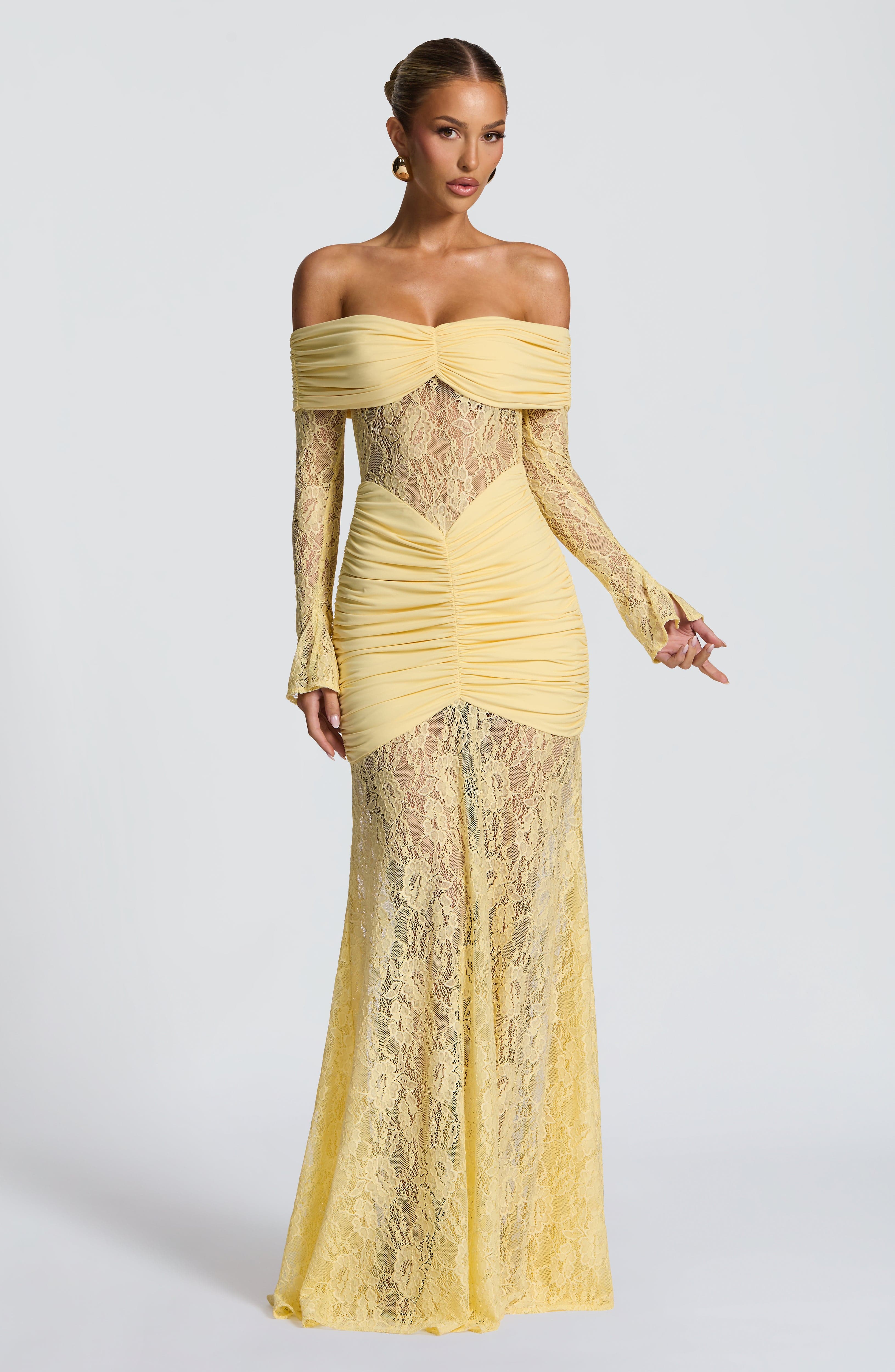 Maxi Vestido Sauline - Limón