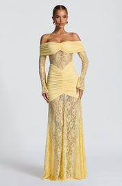 Maxi Vestido Sauline - Limón