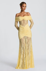 Maxi Vestido Sauline - Limón