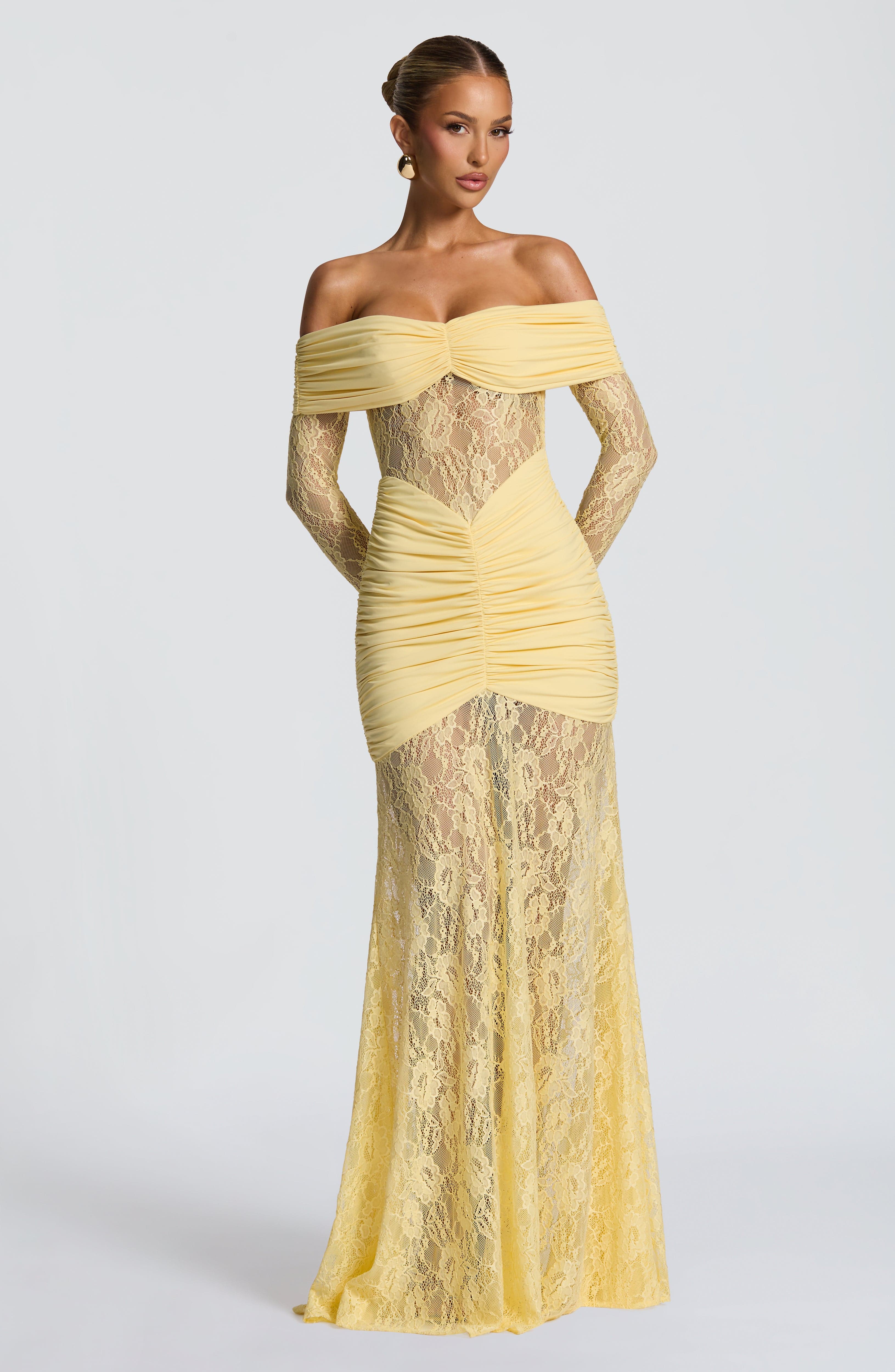 Maxi Vestido Sauline - Limón