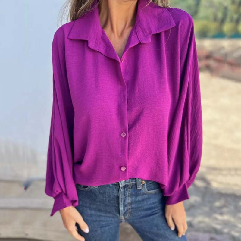 Elysa™ – Blusa con botones Ivory Mood