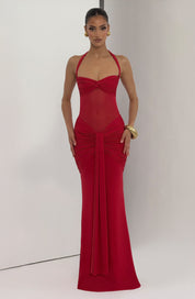 Vixen Maxi Dress - Red