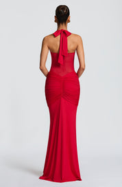 Vixen Maxi Dress - Red